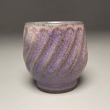 Load image into Gallery viewer, Carved Cup in Nebular Purple, 3.5&quot;h (Tableware Collection)
