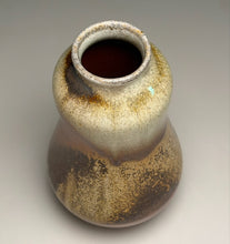 Load image into Gallery viewer, Gourd Flower Vase in Copper Penny, 9"h (Ben Owen III)
