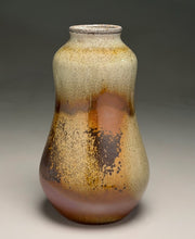 Load image into Gallery viewer, Gourd Flower Vase in Copper Penny, 9"h (Ben Owen III)
