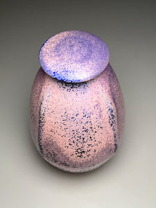 Covered Jar in Nebular Purple, 12.75"h (Ben Owen III)