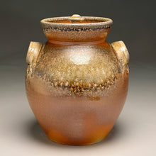 Load image into Gallery viewer, Combed Handled Jar in Natural Ash, 9.25"h (Ben Owen III)
