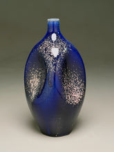 Load image into Gallery viewer, Dimpled Bottle in Nebular Purple, 10"h (Ben Owen III)
