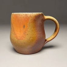 Load image into Gallery viewer, Mug #5 in Yellow Matte, Pumpkin, &amp; Ash Glaze, 3.75&quot;h (Tableware Collection)
