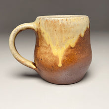 Load image into Gallery viewer, Mug #5 in Yellow Matte, Pumpkin, &amp; Ash Glaze, 3.75&quot;h (Tableware Collection)
