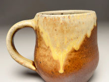 Load image into Gallery viewer, Mug #5 in Yellow Matte, Pumpkin, &amp; Ash Glaze, 3.75&quot;h (Tableware Collection)
