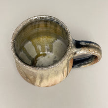 Load image into Gallery viewer, Mug #2 in Cobalt, Yellow Matte, &amp; Ash Glaze, 4&quot;h (Tableware Collection)
