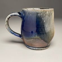 Load image into Gallery viewer, Mug #2 in Cobalt, Yellow Matte, &amp; Ash Glaze, 4&quot;h (Tableware Collection)
