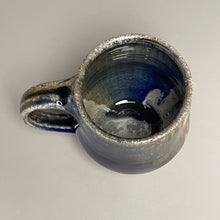 Load image into Gallery viewer, Mug #2 in Cobalt, Yellow Matte, &amp; Ash Glaze, 4&quot;h (Tableware Collection)
