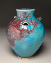 Load image into Gallery viewer, Edo Jar #3 in Chinese Blue, 10.5&quot;h (Pots From The Past)
