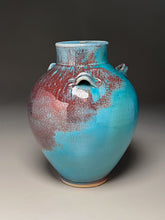 Load image into Gallery viewer, Edo Jar #3 in Chinese Blue, 10.5&quot;h (Pots From The Past)
