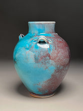 Load image into Gallery viewer, Edo Jar #3 in Chinese Blue, 10.5&quot;h (Pots From The Past)
