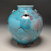 Load image into Gallery viewer, Edo Jar #2 in Chinese Blue, 12&quot;h (Pots From The Past)
