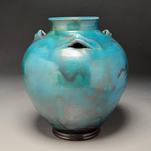 Load image into Gallery viewer, Edo Jar #2 in Chinese Blue, 12&quot;h (Pots From The Past)
