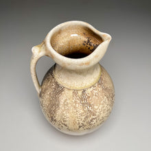 Load image into Gallery viewer, Pitcher with Combed Lines in Copper Penny, 12.5&quot;h (Ben Owen III)
