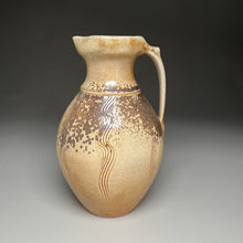 Load image into Gallery viewer, Pitcher with Combed Lines in Copper Penny, 12.5&quot;h (Ben Owen III)
