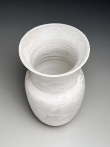 Dogwood Vase in Dogwood White, 14"h (Pots From The Past) (Ben Owen Sr.)