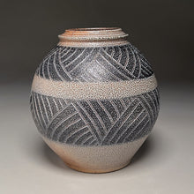Load image into Gallery viewer, Carved Urn in Salt Glaze, 8.25"h (Pots From The Past)
