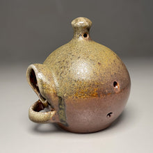 Load image into Gallery viewer, Birdhouse #1 in Copper Penny &amp; Ash Glaze, 5.75&quot;h. (Ben Owen Pottery Collection)
