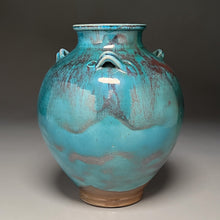 Load image into Gallery viewer, Edo Jar #1 in Chinese Blue, 10.5&quot;h (Pots From The Past)
