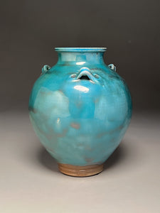 Edo Jar #1 in Chinese Blue, 10.5"h (Pots From The Past)