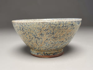 Combed Bowl #3 in Cloud Blue, 4.75"dia. (Tableware Collection)