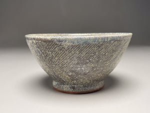 Combed Bowl #4 in Cloud Blue, 5"dia. (Tableware Collection)