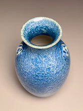 Load image into Gallery viewer, Dogwood Vase in Turquoise Crystalline, 8.25"h (Ben Owen III)

