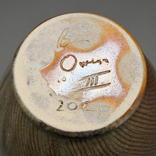 Load image into Gallery viewer, Edo Jar with Combed Surface in Copper Penny &amp; Ash, 11.25"h (Ben Owen III)

