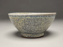 Load image into Gallery viewer, Combed Bowl #6 in Cloud Blue, 5&quot;dia. (Tableware Collection)
