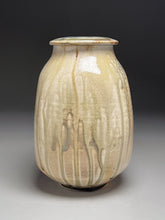 Load image into Gallery viewer, Altered Covered Jar in Cobalt and Ash Glaze, 9.5&quot;h (Pots From The Past)
