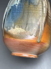 Load image into Gallery viewer, Altered Covered Jar in Cobalt and Ash Glaze, 9.5&quot;h (Pots From The Past)
