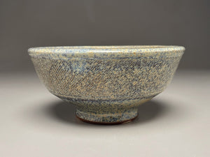 Combed Bowl #2 in Cloud Blue, 7"dia. (Tableware Collection)