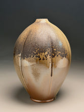 Load image into Gallery viewer, Melon Egg Vase in Copper Penny, 11.25"h (Ben Owen III)
