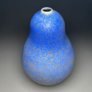 Large Gourd Vase in Stardust Blue, 22.75"h (Ben Owen III)