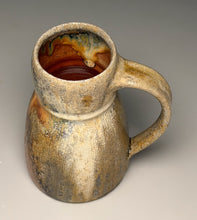 Load image into Gallery viewer, Combed Tankard Mug in Yellow Matte &amp; Ash, 6"h (Silas Bradley)
