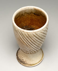 Combed Tumbler in Copper Penny & Ash Glaze, 6"h (Ben Owen III)