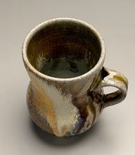 Load image into Gallery viewer, Gourd Mug in Ash &amp; Yellow Matte, 5"h (Silas Bradley)
