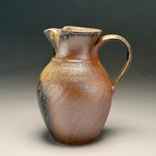 Load image into Gallery viewer, Combed Pitcher in Natural Ash Glaze, 8.25"h (Tableware Collection)
