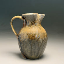 Load image into Gallery viewer, Combed Pitcher in Natural Ash Glaze, 8.25"h (Tableware Collection)
