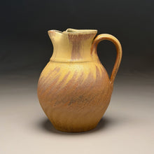 Load image into Gallery viewer, Combed Pitcher in Yellow Matte, 7.5"h (Tableware Collection)
