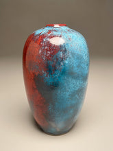 Load image into Gallery viewer, Egg Vase #1 in Chinese Blue, 8"h (Ben Owen III)

