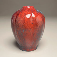 Load image into Gallery viewer, Melon Egg Vase in Chinese Blue, 5"h (Ben Owen III)

