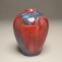 Load image into Gallery viewer, Melon Egg Vase in Chinese Blue, 5"h (Ben Owen III)
