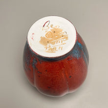 Load image into Gallery viewer, Melon Egg Vase in Chinese Blue, 5"h (Ben Owen III)
