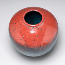 Load image into Gallery viewer, Square-Shouldered Egg Vase in Chinese Blue, 7.5"h (Ben Owen III)
