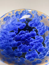 Load image into Gallery viewer, Altered Dish #31 in Cobalt Crystalline, 6.25&quot;dia (Juliana Owen)
