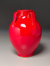 Load image into Gallery viewer, Lily Jar #1 in Chinese Red, 9&quot;h (Ben Owen III)
