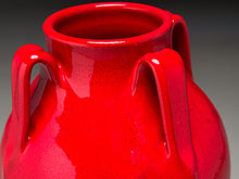 Load image into Gallery viewer, Lily Jar #1 in Chinese Red, 9&quot;h (Ben Owen III)
