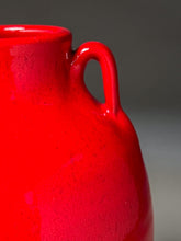 Load image into Gallery viewer, Tang Vase #2 in Chinese Red, 9.25&quot;h (Ben Owen III)
