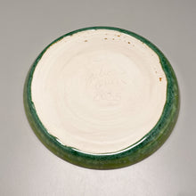 Load image into Gallery viewer, Dish #34 in Lily Pad Green Crystalline, 6.5&quot;dia (Juliana Owen)
